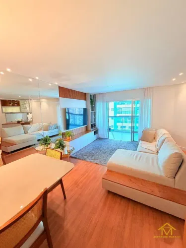 Apartamento Montado em Praia de Itaparica: 3 Quartos com Suíte com 123 m²