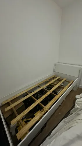 Cama solteiro Baú