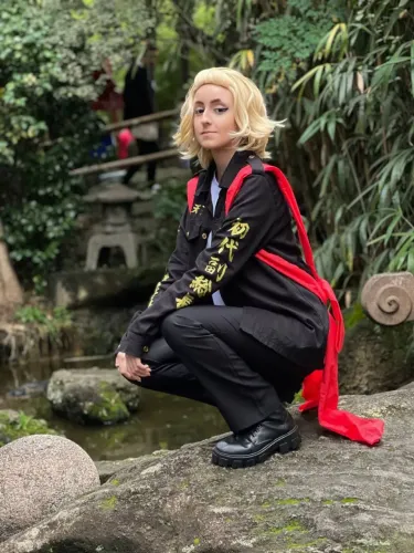 Cosplay Completo Maneiro Sano Mikey Tokyo Revengers anime japonês fantasia uniforme