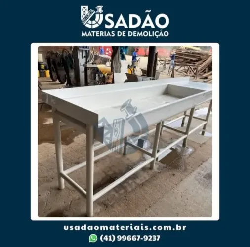 Bancada de Pia em PVC