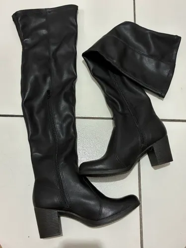 bota dakota over the knee (acima do joelho), número 36