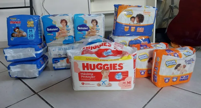 Fraldas descartáveis novas, Super oportunidade