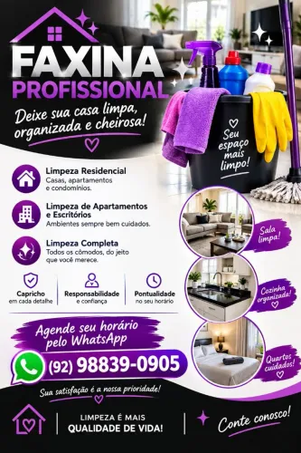 Faxineira diarista
