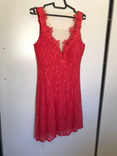 vestido vermelho festa