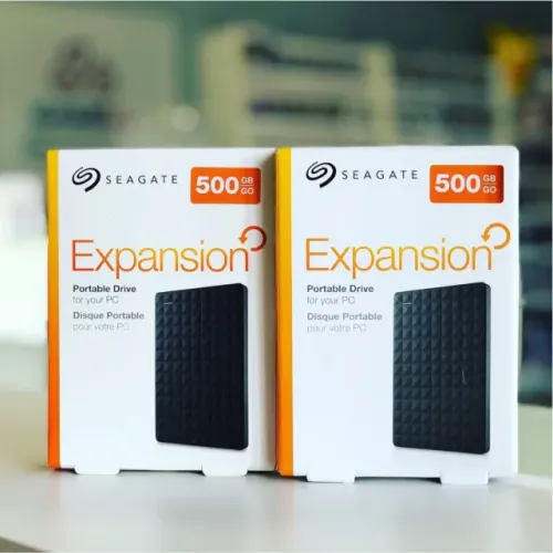 HD Externo Seagate 500GB - Portátil e Confiável