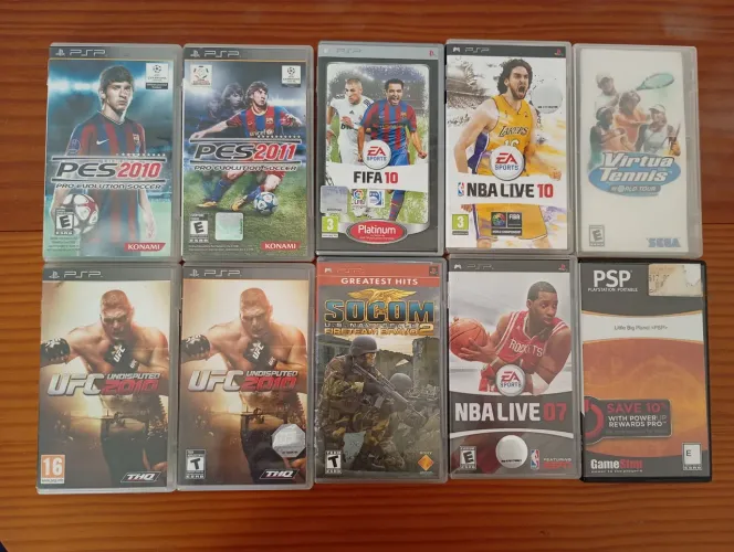 Jogos de Psp Diversos R$ 55 cada