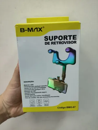 SUPORTE DE CELULAR AUTOMOTIVO [MODELO PARA RETROVISOR]