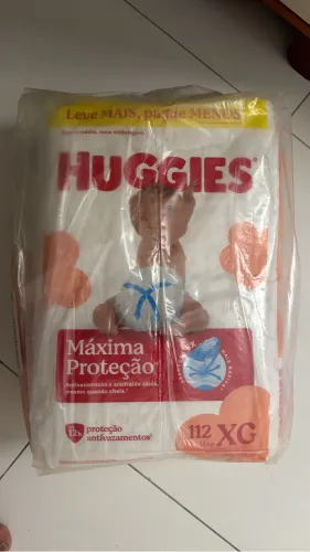 Fraldas Huggies XG