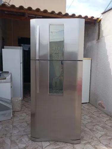 Geladeira Electrolux Duplex Inox