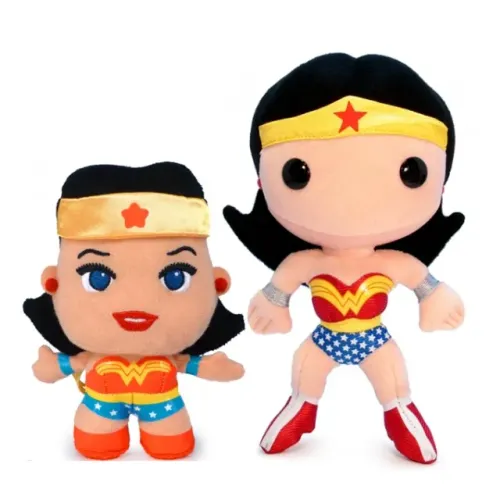 2 Novas Bonecas Plush Mulher Maravilha Wonder Woman DC