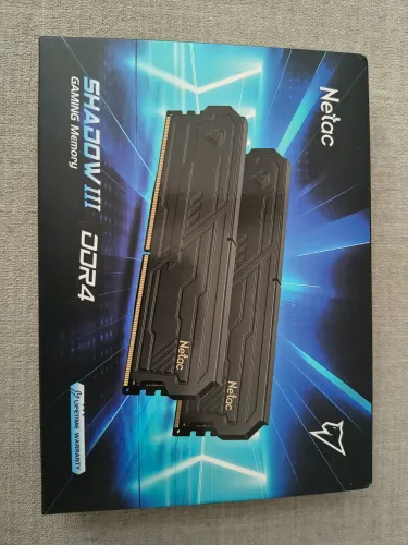 Memória RAM DDR4 16gb (2x8gb) Netac 3200mhz