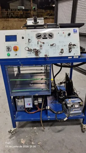 Bancada de testes pra ar condicionado automotivo 