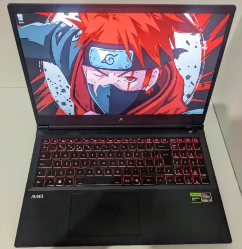 Notebook Gamer Avell Ryzen 7640HS RTX 4050 16GB 5600Mhz (NOVO)