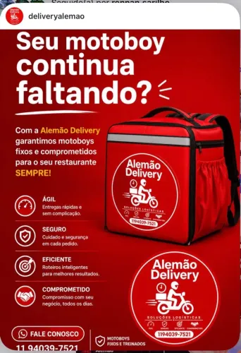 Seu motoboy continua faltando?