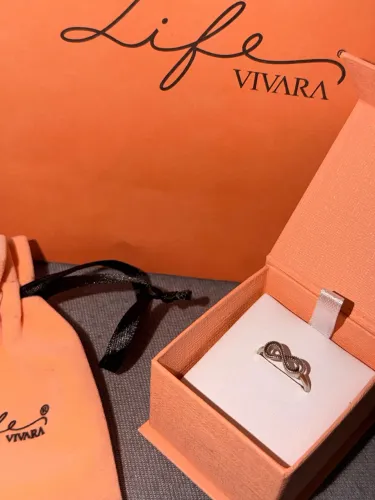 Anel Vivara Infinito - Aro 12