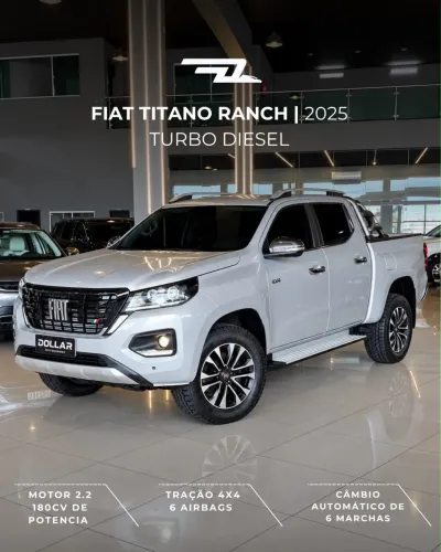 Fiat Titano Ranch 2.2 16V 4X4 TB Diesel Aut. 2025