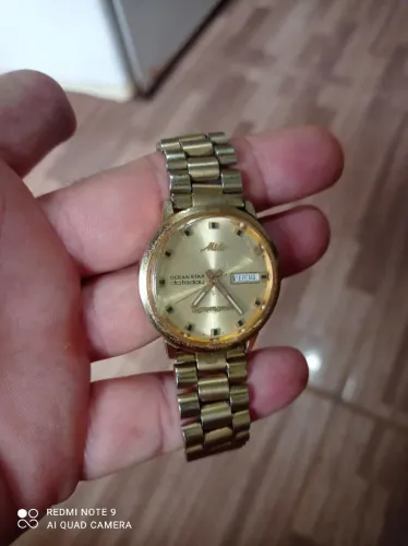 Relógio mido ocean etar original automático e a corda tamanho médio relíquia 