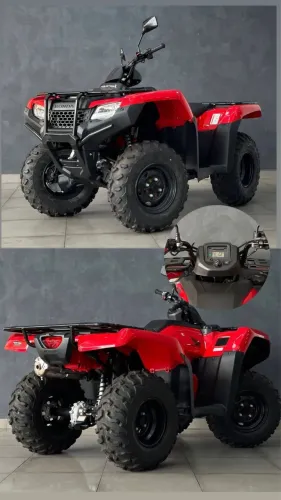 Quadriciclo Honda 4x4 2024 com 890 banco traseiro auxiliar para 3 pessoas