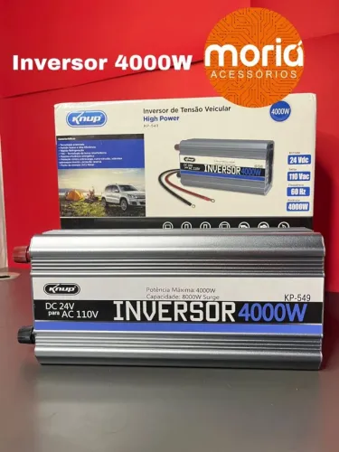 Inversor de Energia 4000w de 12v para 110v