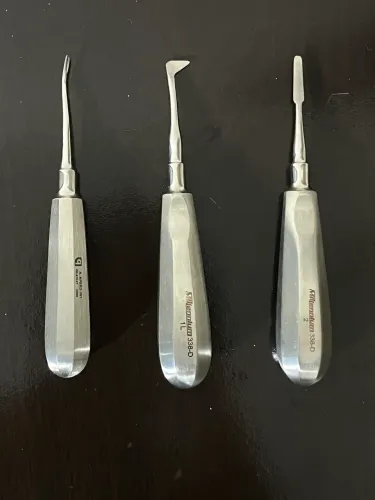 Kit para estudantes de Odontologia - Alavancas