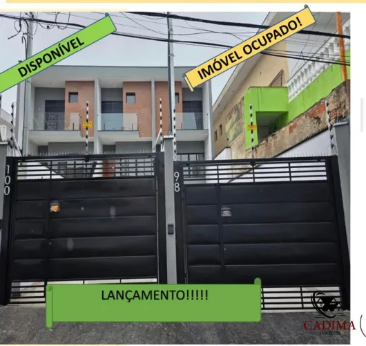 Sobrado novo para alugar 03 quartos 01 suite na Vila Carrão!