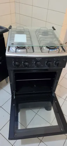 Fogão de Piso Itatiaia Star NG 4 Bocas Preto - Bivolt