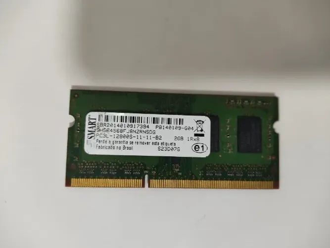 Memoria 2GB DDR3  PC3L-12800S SMART Notebook