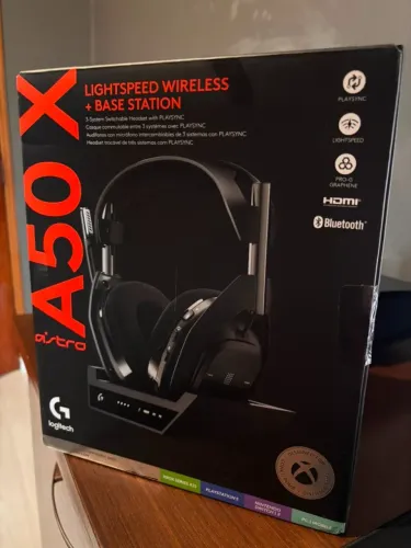 Headset Logitech Astro A50X - Lacrado