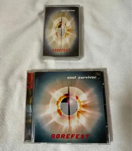 Cd Gorefest soul survivor colecao Sepultura sodom kreator maiden Metallica Lp vinil