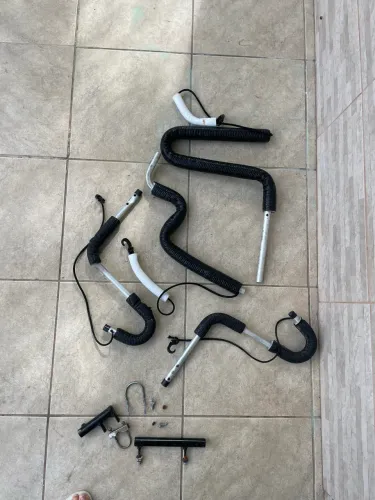 Rack para prancha de surf moto