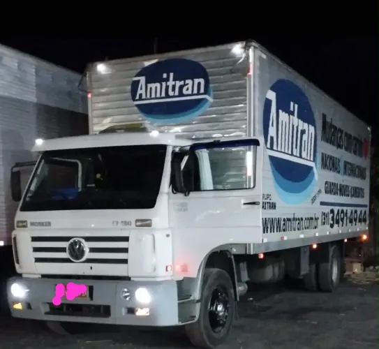 Caminhão baú toco VW 2006, 17180