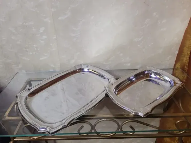 travessas de inox