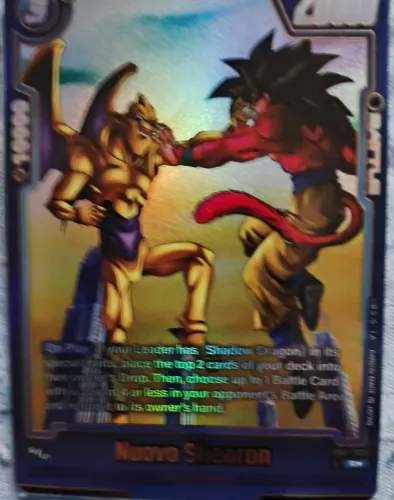 Carta Original Dragon Ball Super Fusion World Nuova Shenron