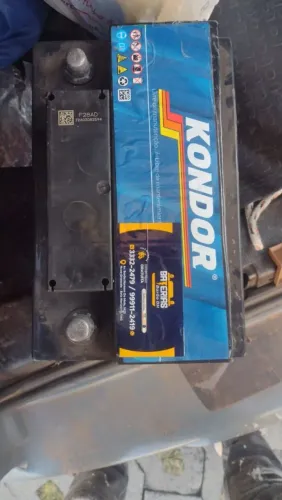 Bateria 12v 75 amperes Tudor estado de zero