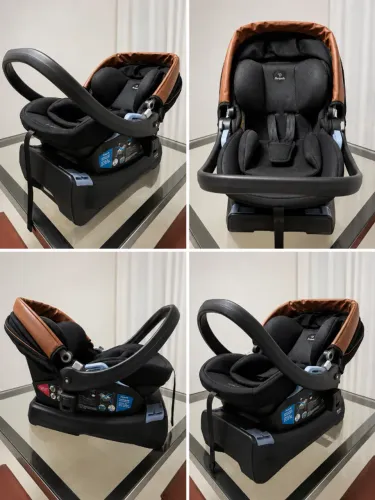 Bebê Conforto Burigotto Materna Lounge + Base para carro