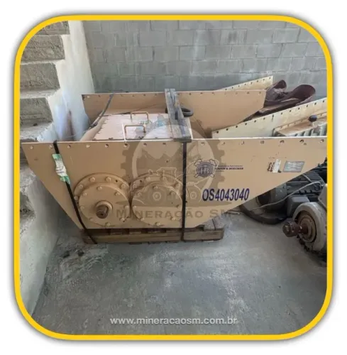 Acionamento de mesa vibrato?ria / alimentador Harver e Boecker, para mesa de 1,20m largura