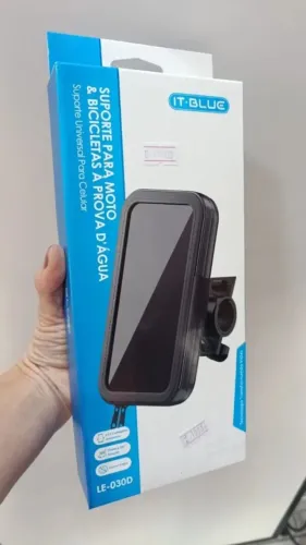 Suporte Celular Moto Bike LE-030D It-Blue - IT Blue -Loja Coimbra Computadores Entregamos