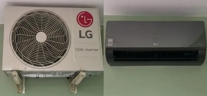 Ar Condicionado Split LG Dual Inverter Voice Artcool UV Nano Quente/Frio 220V