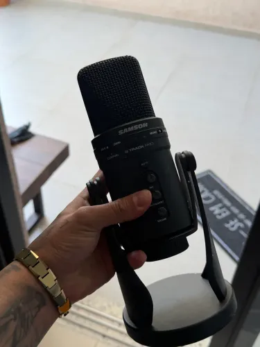 Microfone podcast