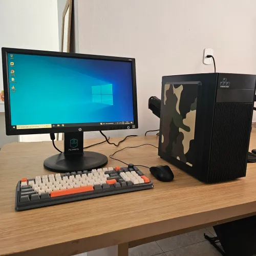 Computador i3 ssd 240 + HD de 500 monitor HP 20 polegadas