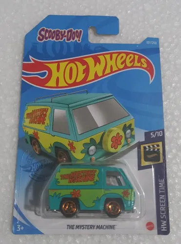 Miniatura Hotwheels Máquina de Mistério Scooby-Doo