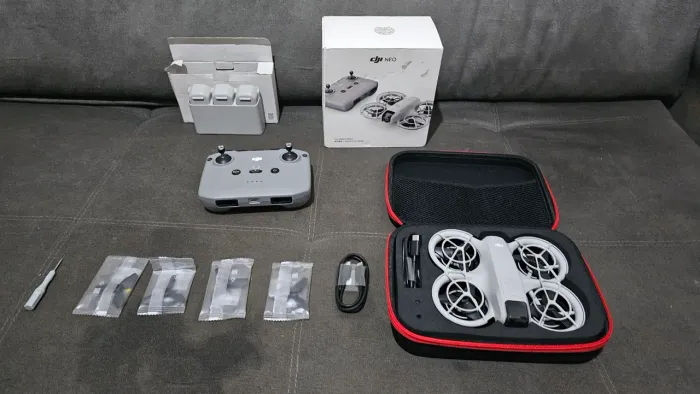 Neo fly - Kit completo com 3 baterias, case e controle