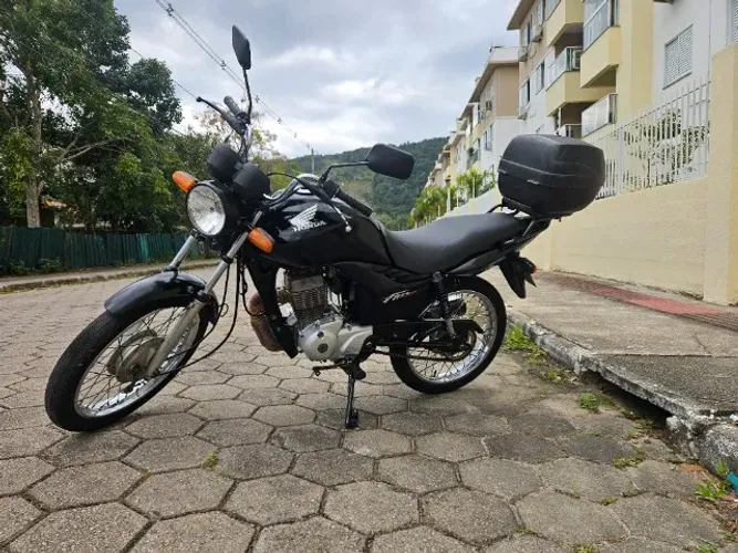 HONDA CG 125 FAN KS 2013 - Preta - Revisada e Pronta para Rodar