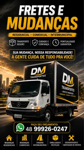 FRETES MUDANÇAS E TRANSPORTES PARA TODA REGIÃO
