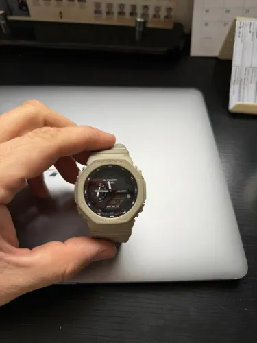 Relógio G-Shock cinza ga 2100