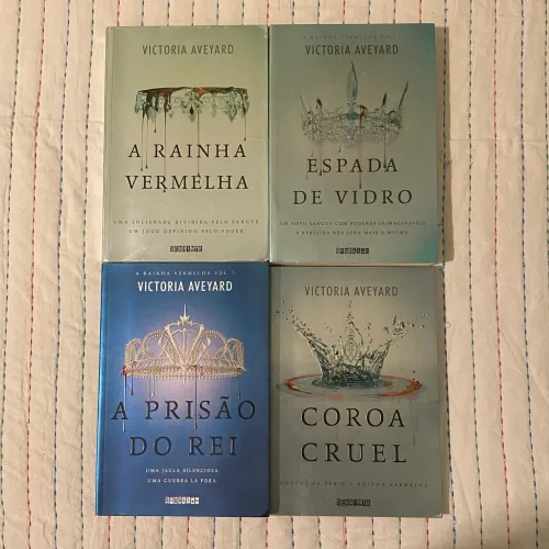 Coleção A Rainha Vermelha - 4 livros