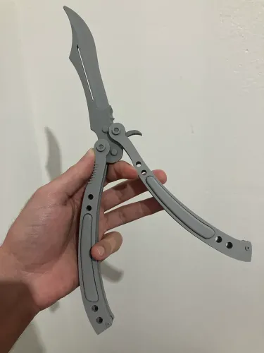 CS2 Faca Butterfly para cosplay