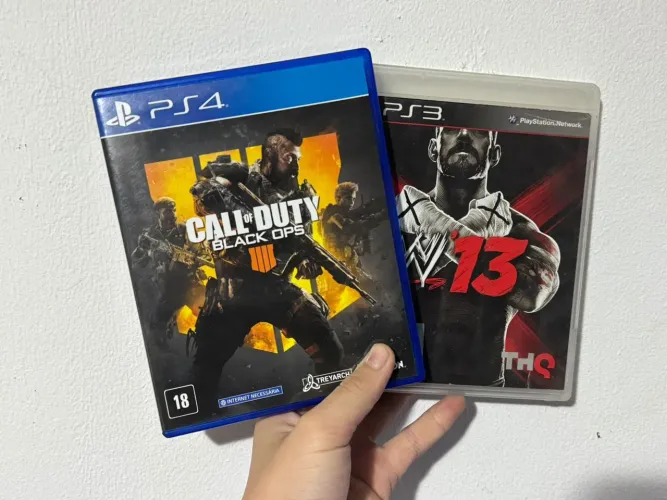 Jogos PS4 E PS3 CALL of DUTY BLACK OPS IIII e W13