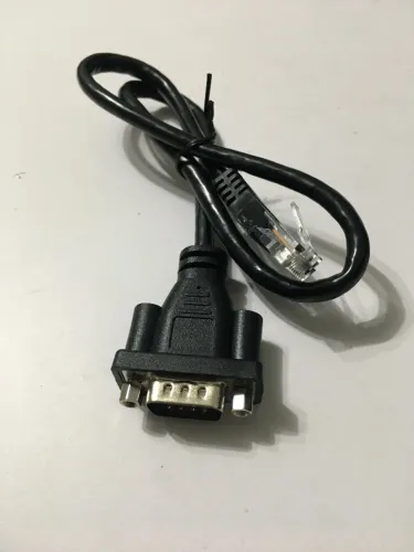 Cabo Adaptador Serial DB9 para RJ45 - Ideal para Automação Comercial/PDV