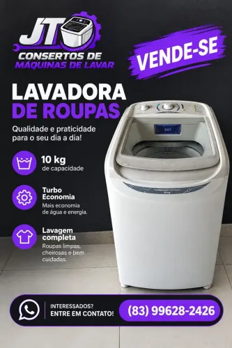 Máquina de lavar Electrolux 10kg a venda